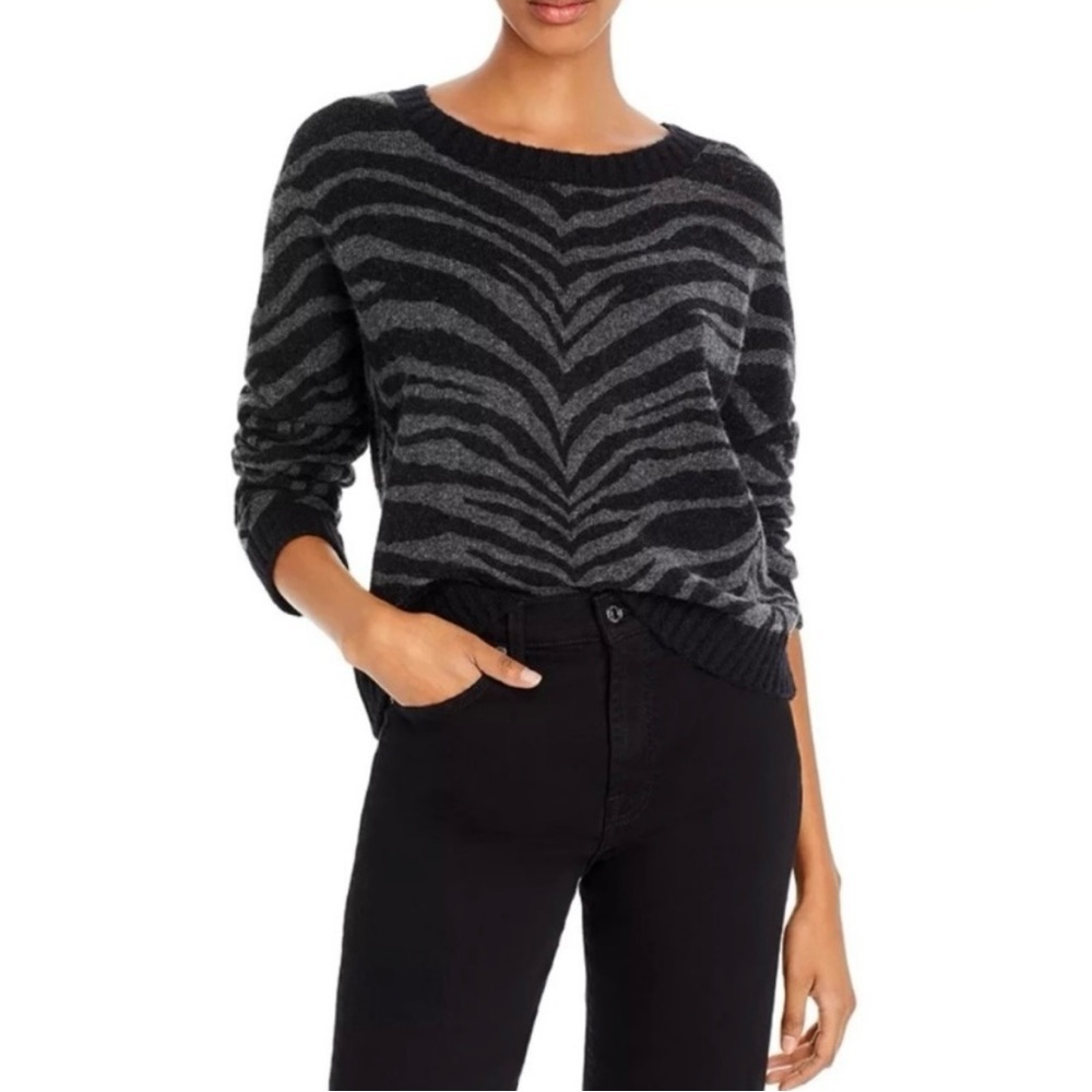 Rails chance tiger sweater wool cashmere blend